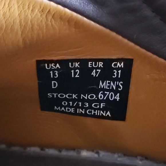 Red‎ Wing Oxford Brown Leather Shoes Men’s 13 - Picture 7 of 7